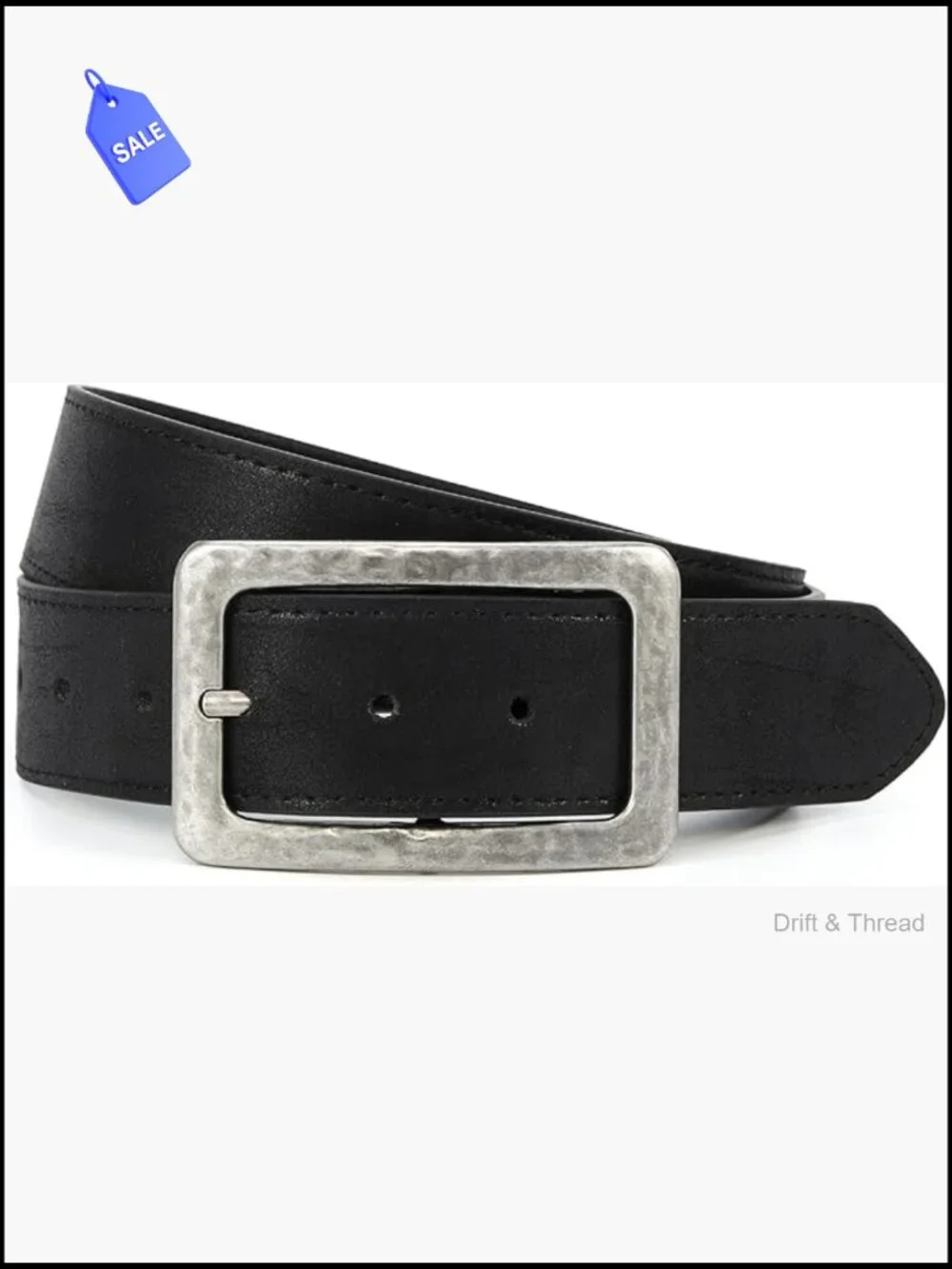 Wide Faux Leather Waist Belt with Vintage Gold Buckle Chunky Dress Belt